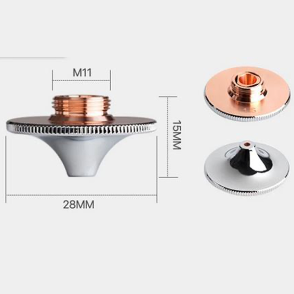 HJQ-DOUBLE LAYER CHROME PLATED NOZZLE